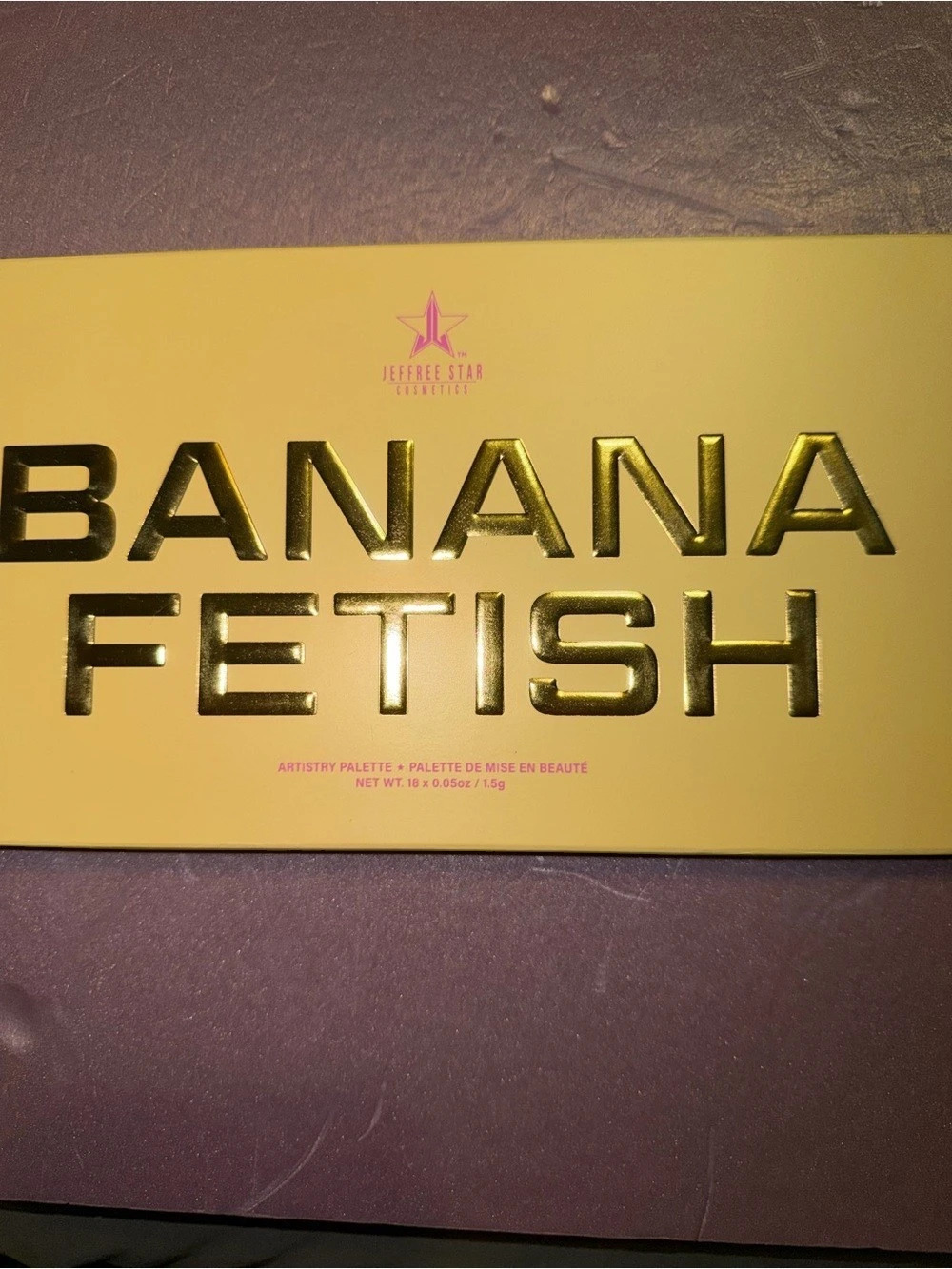 Jeffree Star Cosmetics Banana Fetish Artistry Palette (BNIB)